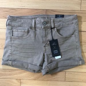 NWT American Eagle AEO Twill Super Stretch Shorts